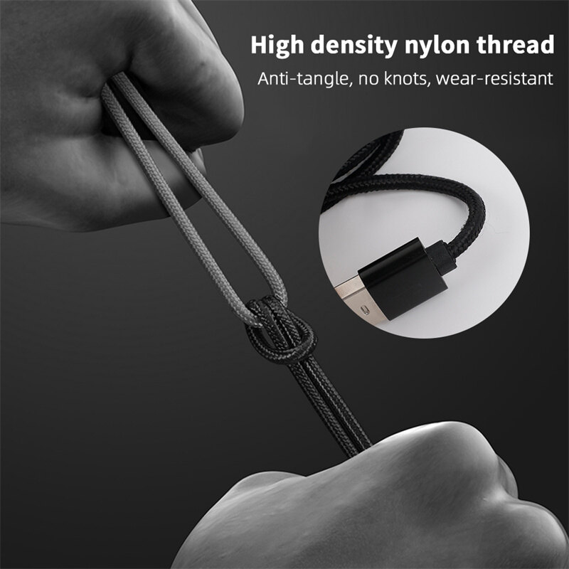 3-trong-1 cáp sạc Lightning Micro USB Type C Cáp sạc nhanh dòng cáp sạc tương thích với Iphone Ipad Điện thoại Android Huawei Xiaomi Samsung Vivo