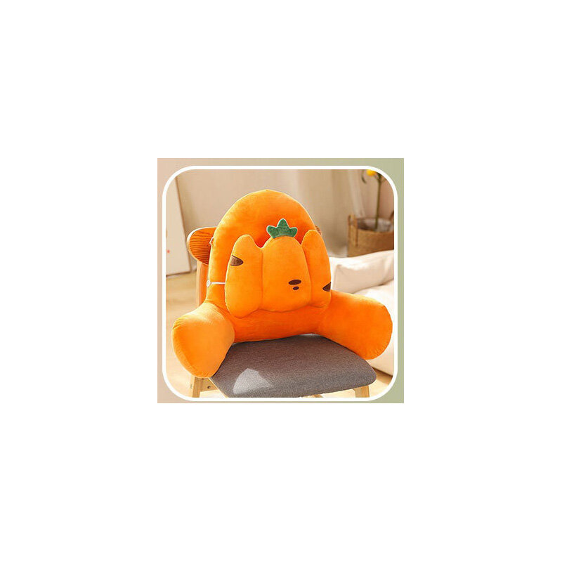 Bedside soft bag big backrest sofa cushion dormitory pillow bed reading bed by waist cushion pillow waist pillow.