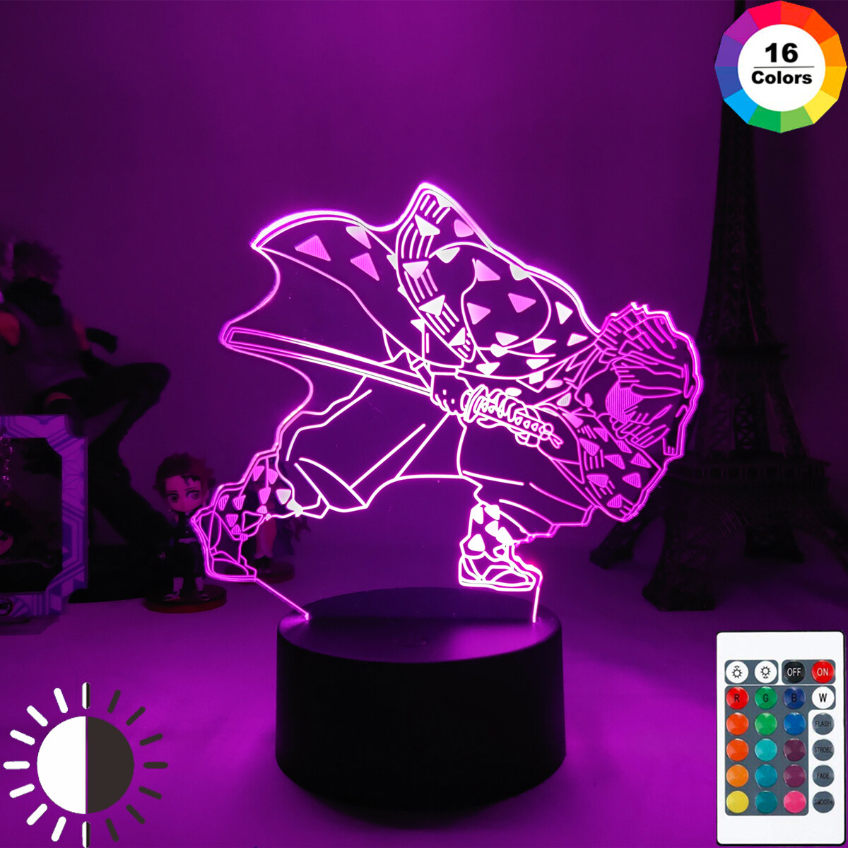 purple touch bedside lamps