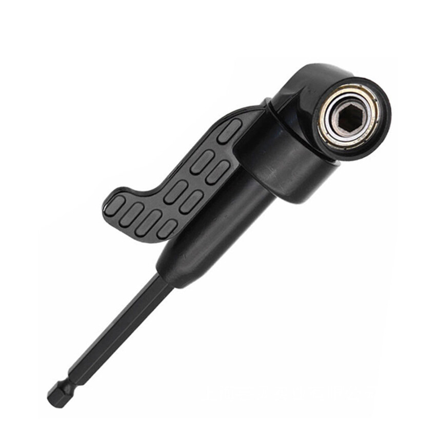 105 Degree Right Angle Drill Attachment And Flexible Angle Extension Bit Kit For Drill Or Screwdriver 1/4" Socket Adapter Tools
