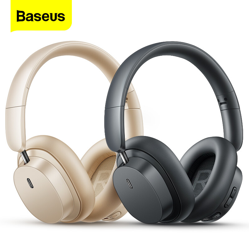 Baseus bowie D05 không dây Over-Tai nghe đeo tai bluetooth 5.3 tai nghe có dây với microphone