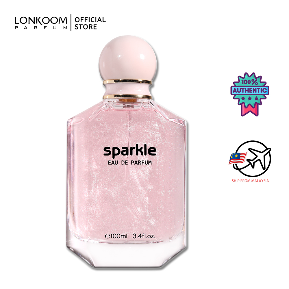 Lonkoom Perfume For Women Sparkle Pink Minyak Wangi Perempuan Tahan Lama Hot Sale Floral Scent Fragrance Women S Edp 100ml Long Lasting Perfume Gift For Girlfriend Lazada