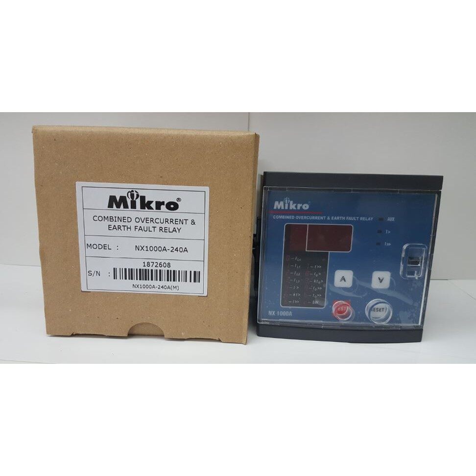 Mikro Earth Fault And Over Current Relay Nx A Mk Nx Nx Lazada