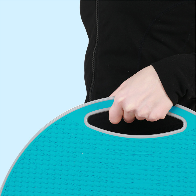 GYMPRO Plastic Wobble Balance Board Round Balance Trainer Board