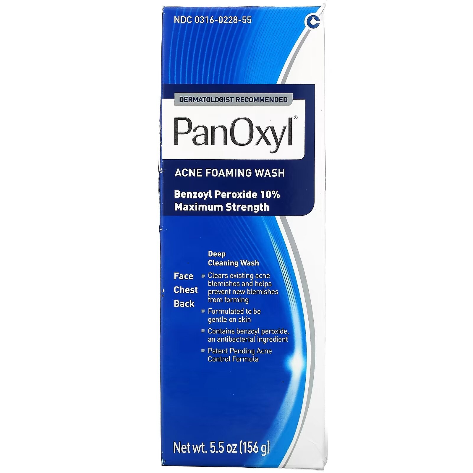 [pre Order] Acne Foaming Wash Benzoyl Peroxide 10 Maximum Strength