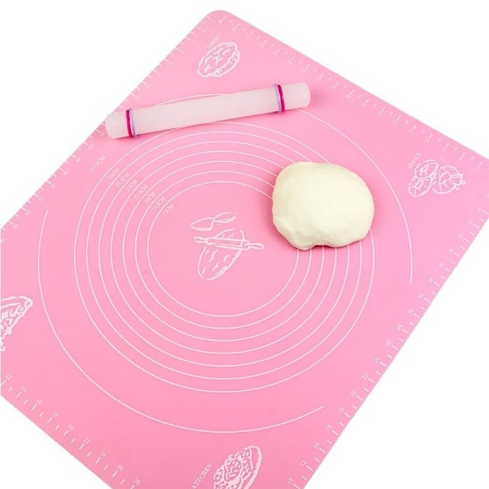 Terylin Non-stick Silicone Dough Rolling Mat Pastry Cake Baking Kitchen Cooking Tool
