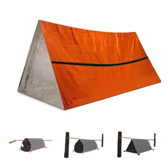 emergency backpack tent