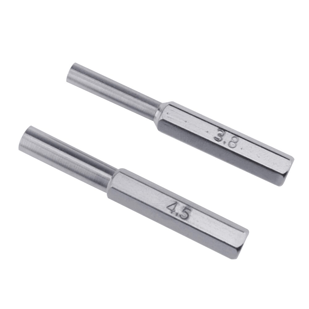 2 Chiếc Tua Vít Bảo Mật 3.8Mm 4.5Mm Bit Hình Lục Giác Gamebit Cho Nintendo NES N64