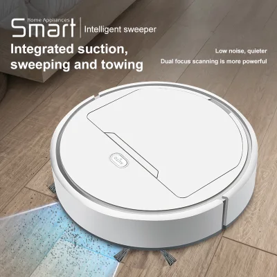 【Wisdhome】 Smart Floor Robot Cleaning Vacuum, Automatic Cleaner Robot Low noise Sweeper Vacuum Cleaners for Home
