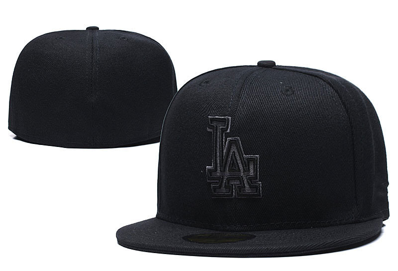🧢🧢 [La Los Angeles Dodgers] Closed Sun Protection Sun Hat Couple Sun Hat Embroidered Hat Full Closure Baseball Cap