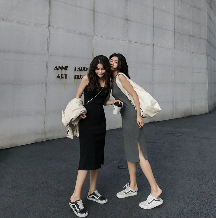 Mid-length Suspender Dress Summer Women's Dress