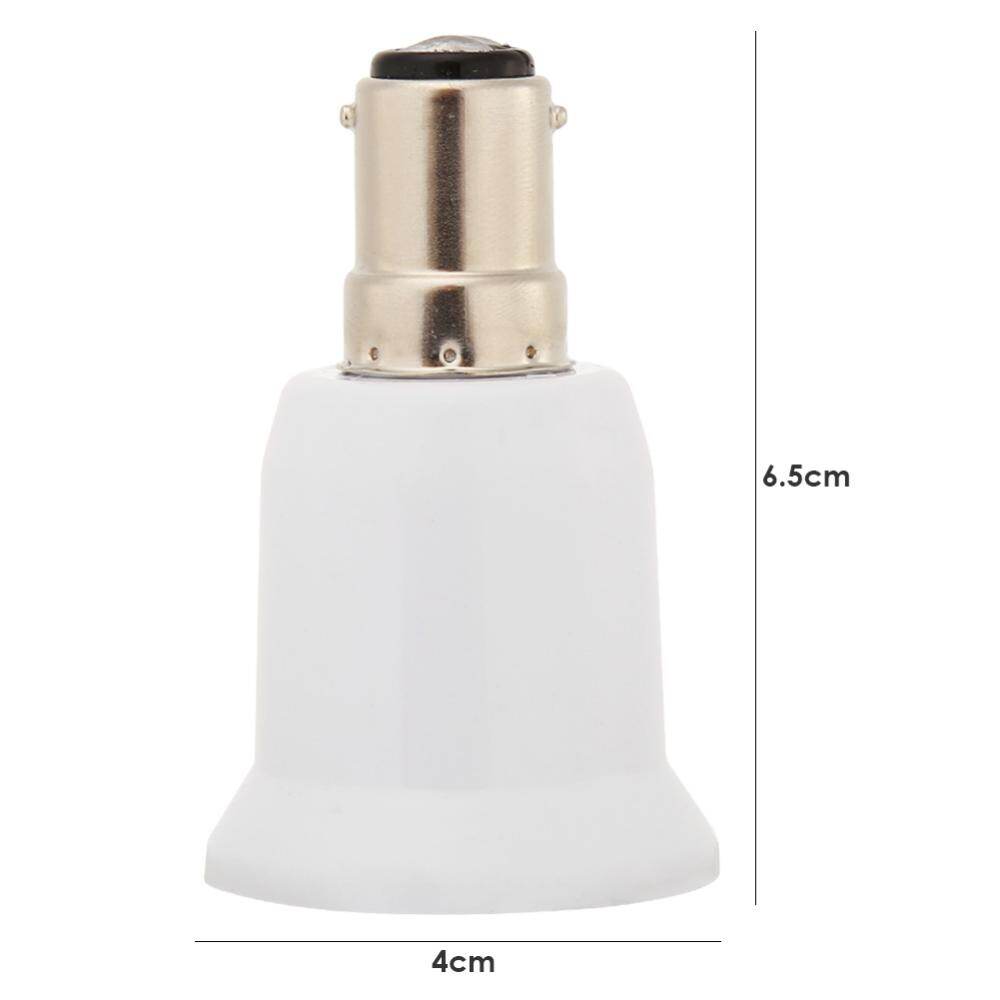 Rotary B15 to E27 Lamp Holder Adjustable LED Light Bulb Socket Base Adapter