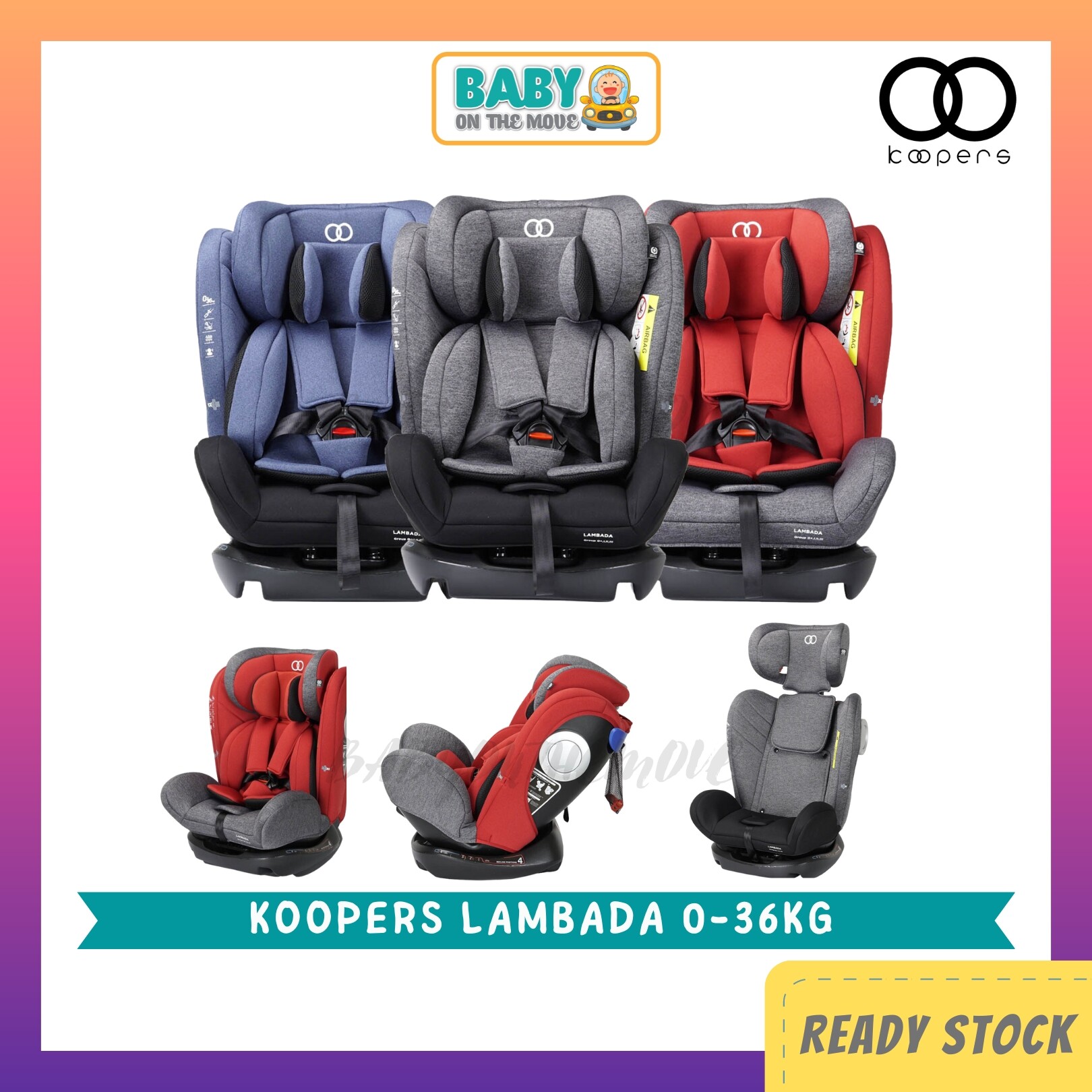 Koopers Lambada Koopers Baby Car Seat Koopers Pago Baby
