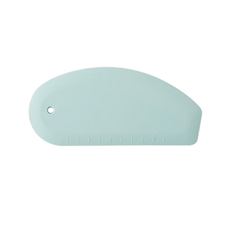 Pastry Cutter Silicone Cake Spatula Dough Scraper Bread Pizza Fondant Tool Butter Knife Multi Duty Baking Tools 3 Colors