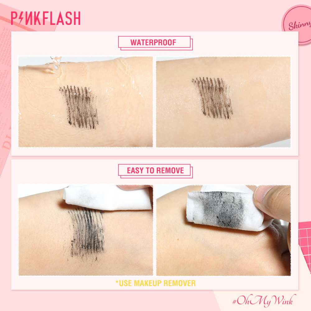 [พร้อมสต็อก] PINKFLASH OhMyWink Limitless Eyelash Fiber-Filled Mascara ...