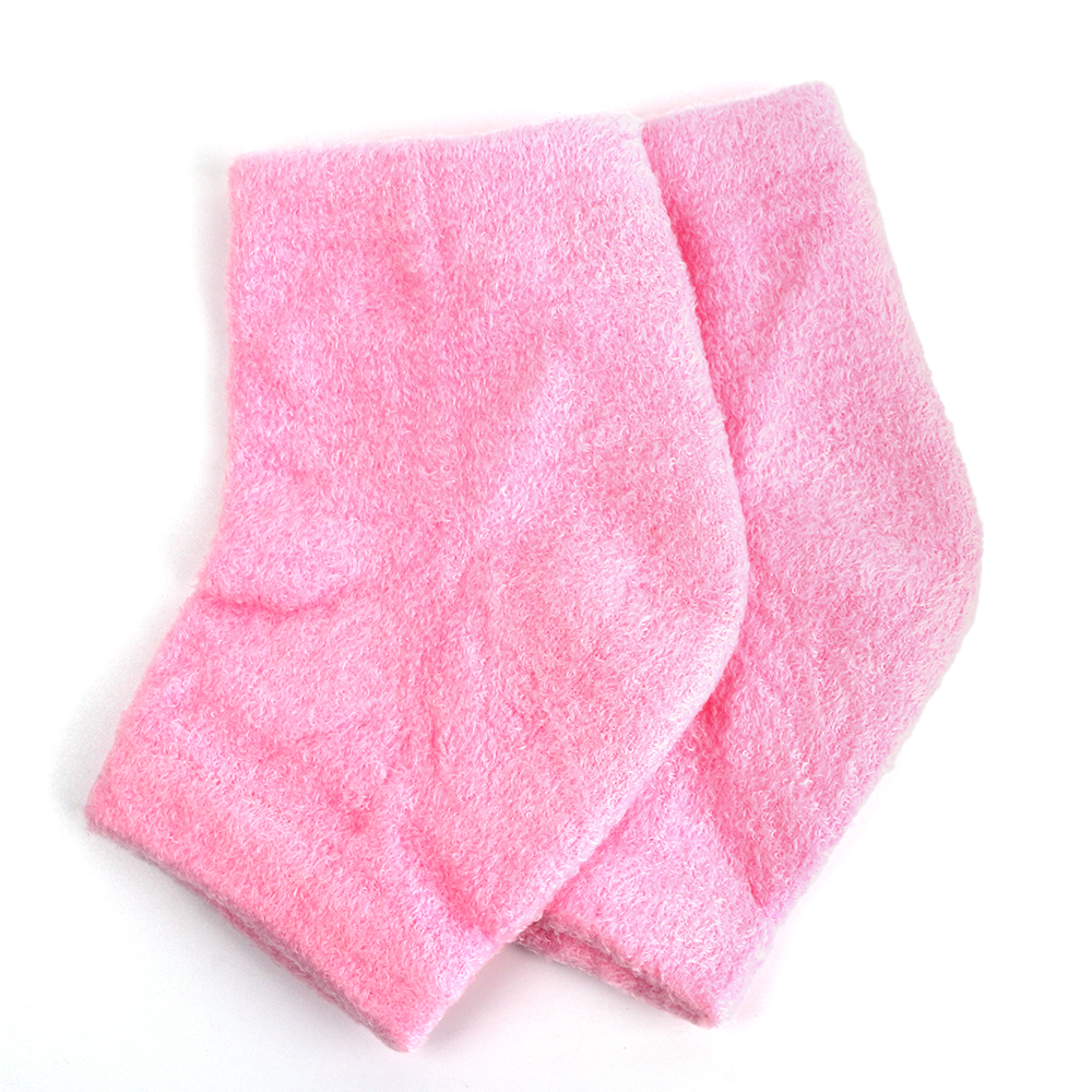 2PCS Gel Heel Socks Moisturing Spa Gel Socks Feet Care Cracked Foot Dry Hard Skin Protector Prevent Dry Heel Feet Care Tools