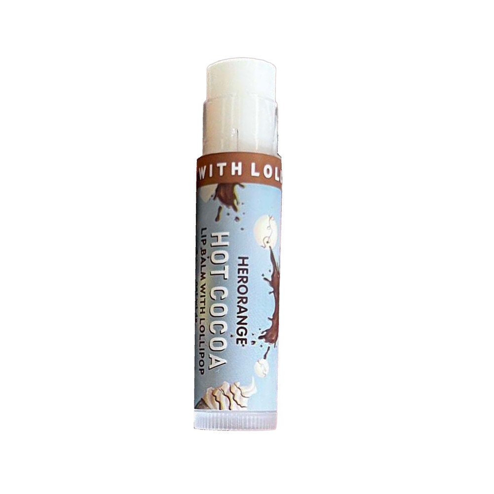 Waterproof Tempreture Lipstick Lip Balm Cute Lollipop Lip Gloss Moisturizing Lip Balm