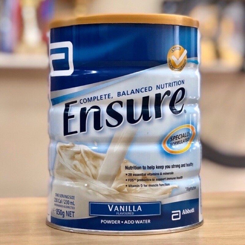 [DATE 2024] Sữa Ensure Úc loại 850g