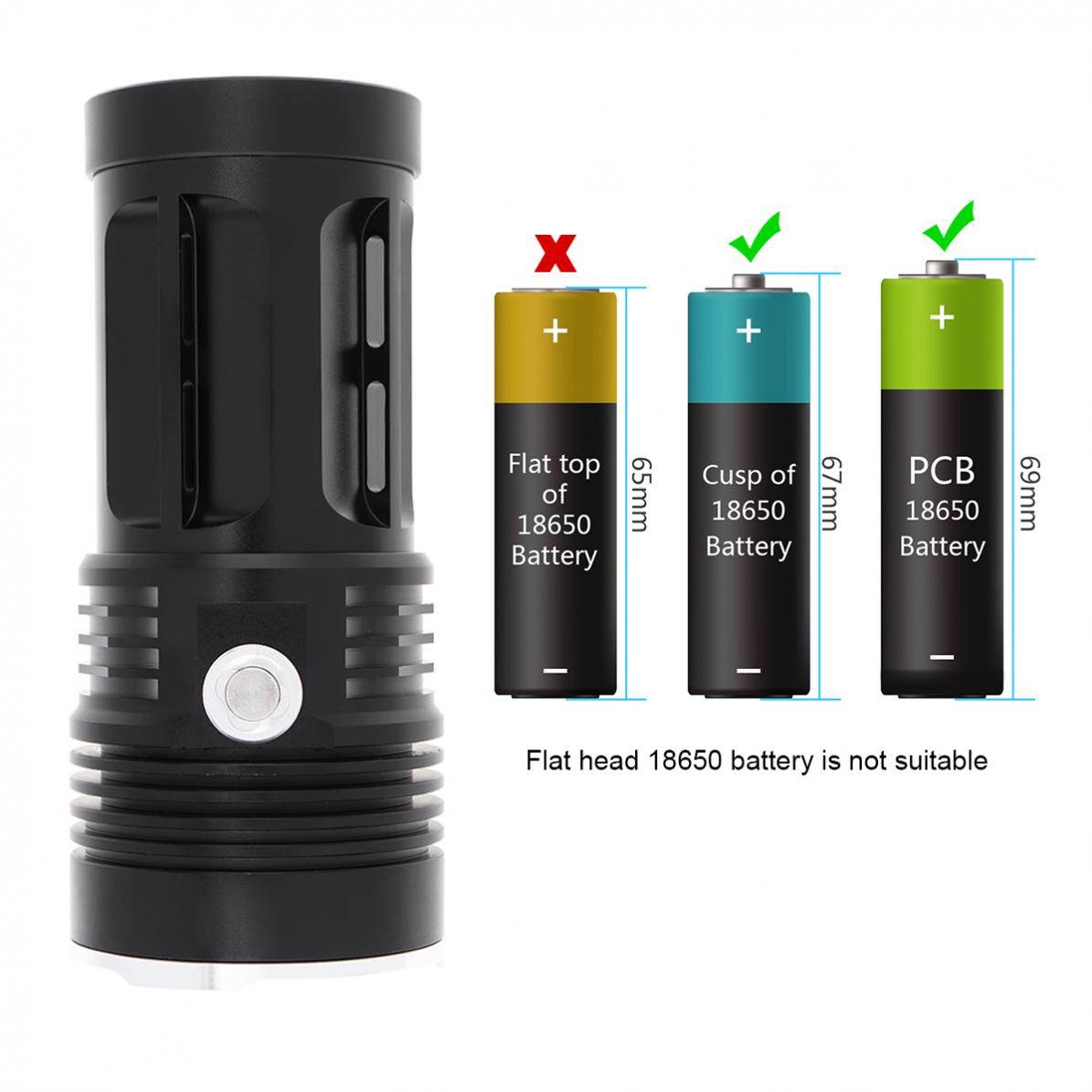 2700LM XM-L LED SKYRAY Flashlight Torch Lamp
