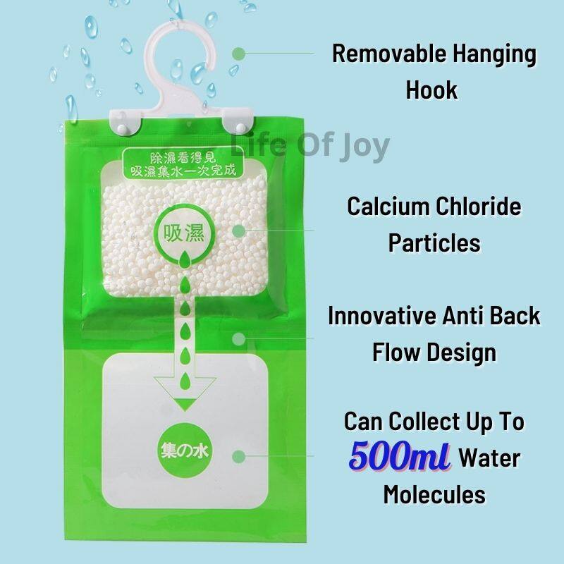 Moisture Absorber Hanging Wardrobe Hygroscopic Antimold Desiccant