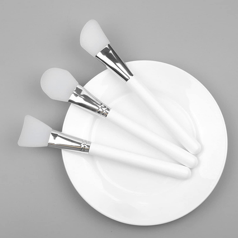 【BeautyMalls】Silicone Mask Brush Face Makeup Accessories Applicator Mud Facial Blending Brush Tool