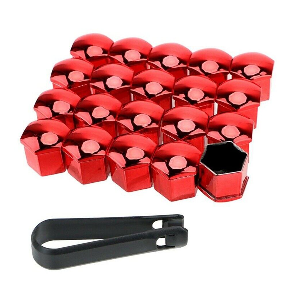 Wheel Nut Covers Wheel Nut Bolt Cap Nuts Wheel Nut Cap 21mm Silver Plating