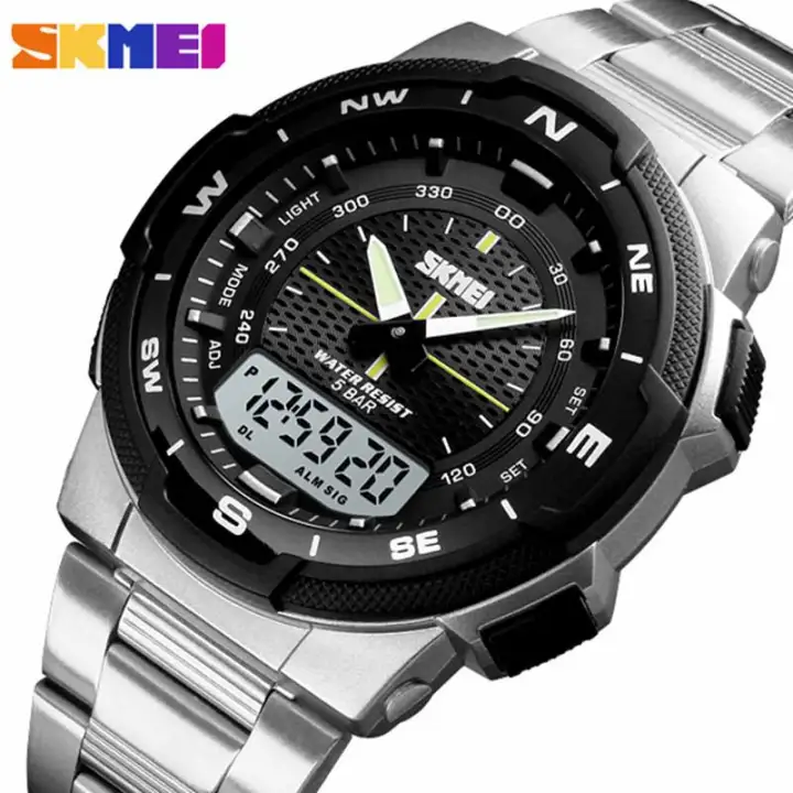 skmei watch dual time