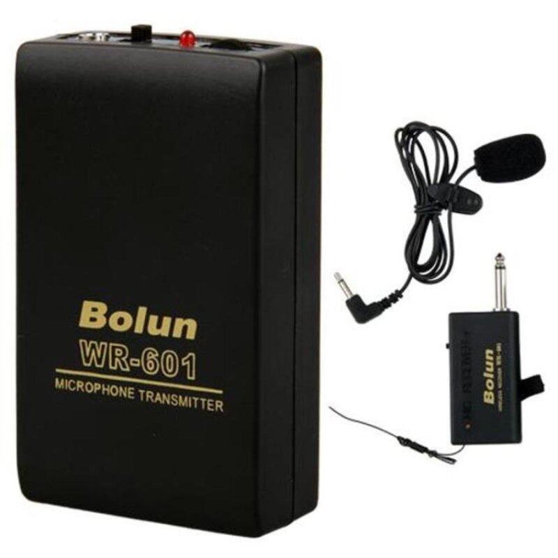 DHS Wireless Microphone Transmitter + Receiver + Clip on Mic 20m - intl