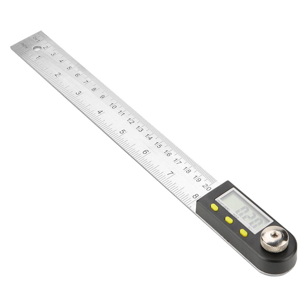 Protomate Ruler 【ลดสุดใจ 】Digital Protractor Ruler 0-200 สเตนเลสสตีลไม้วัดมุมไฟฟ้า ...