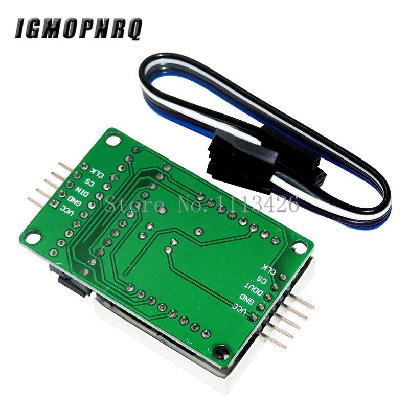 Max7219 8*8 Dot mô-đun ma trận vi điều khiển mô-đun mô-đun Màn hình MCU Màn hình LED mô-đun điều khiển Đối với Arduino 5V