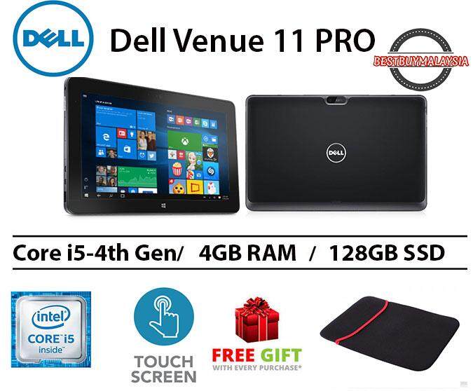 Dell Venue 11 Pro Core i5-4300Y 4GB RAM 128 GB SSD 11.6 INCH Malaysia