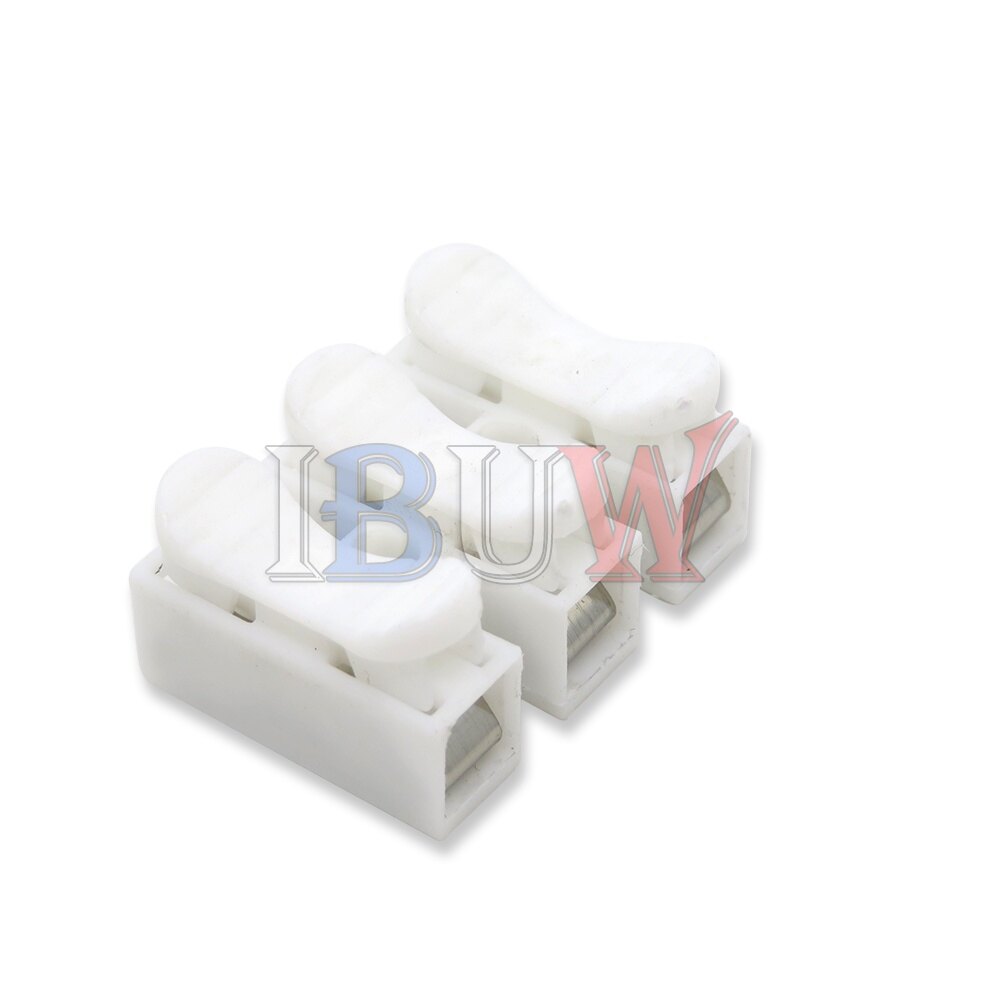 10Pcs CH-2 CH-3 Mùa Xuân Dây Bộ Đấu nối nhanh 2P 3P Điện thiết bị đầu cuối uốn Khối Splice kẹp cáp Dễ Dàng Phù Hợp dải đèn LED