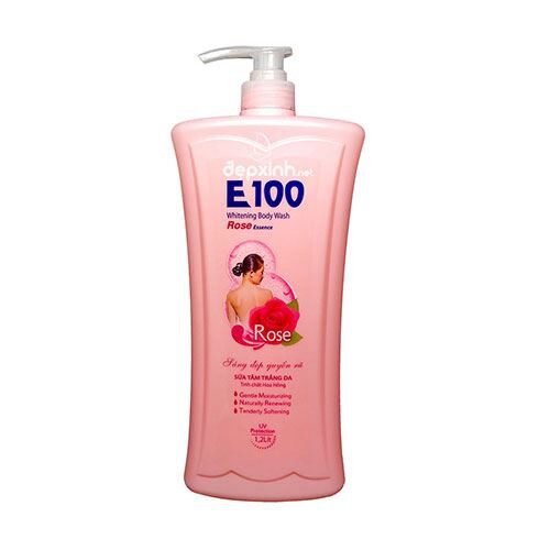 [HCM]??Sữa Tắm E 100 Hoa Hồng - 800ml