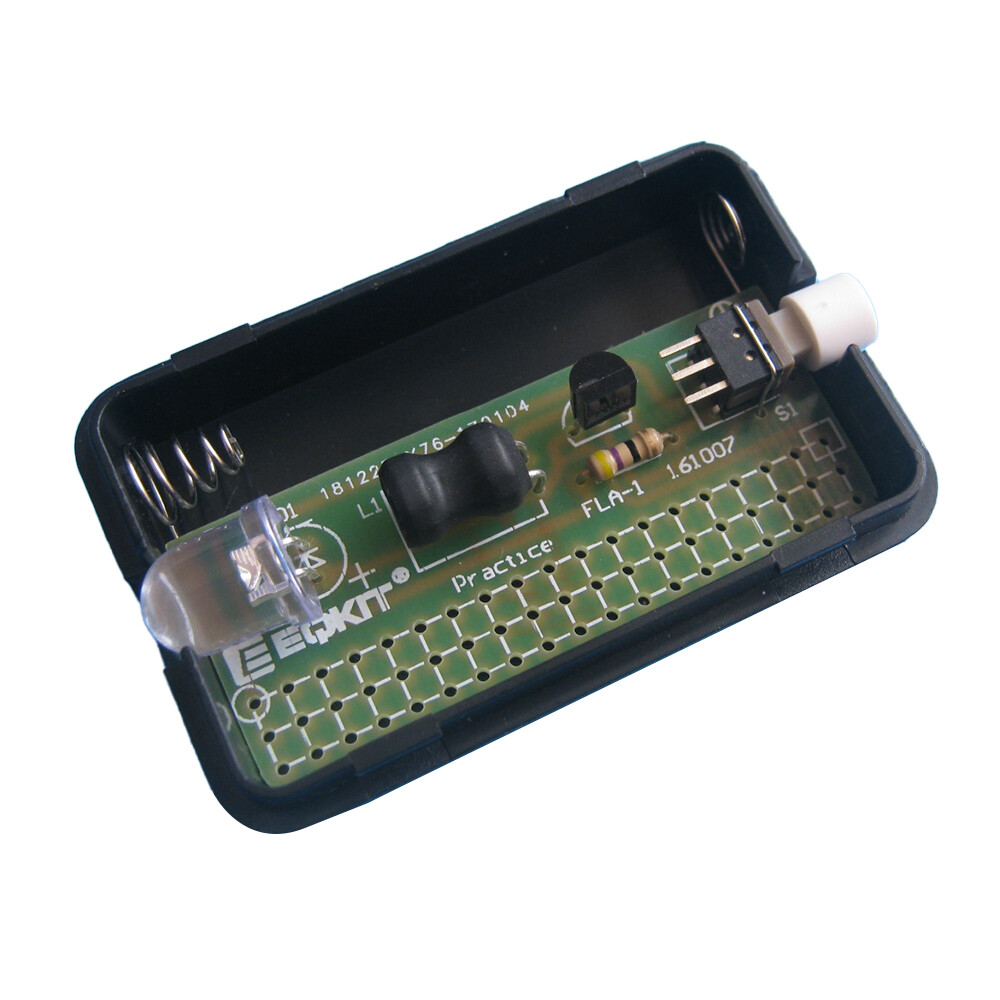 diymore Đèn Pin Đơn Giản Tự Làm Bộ Đèn Pin Đơn Giản FLA-1 1.5V Tự Làm Bảng Mạch Tích Hợp Bộ Thực Hành Hàn Linh Kiện Điện Tử Luyện Hàn