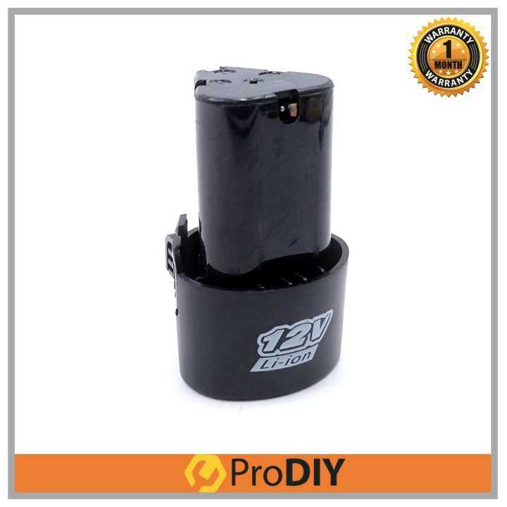 Cordless Drill Rechargeable Battery Fit 12V Lithium Ion Liion Lazada