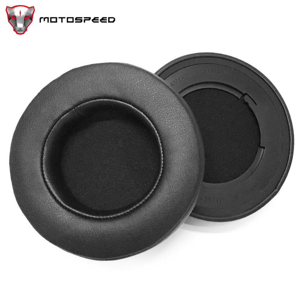 KKmoon Head-mounted Headset Memory Foam Ear Cushions Replacement Soft Breathable Ear Pads Compatible with Razer Kraken 7.1 V2