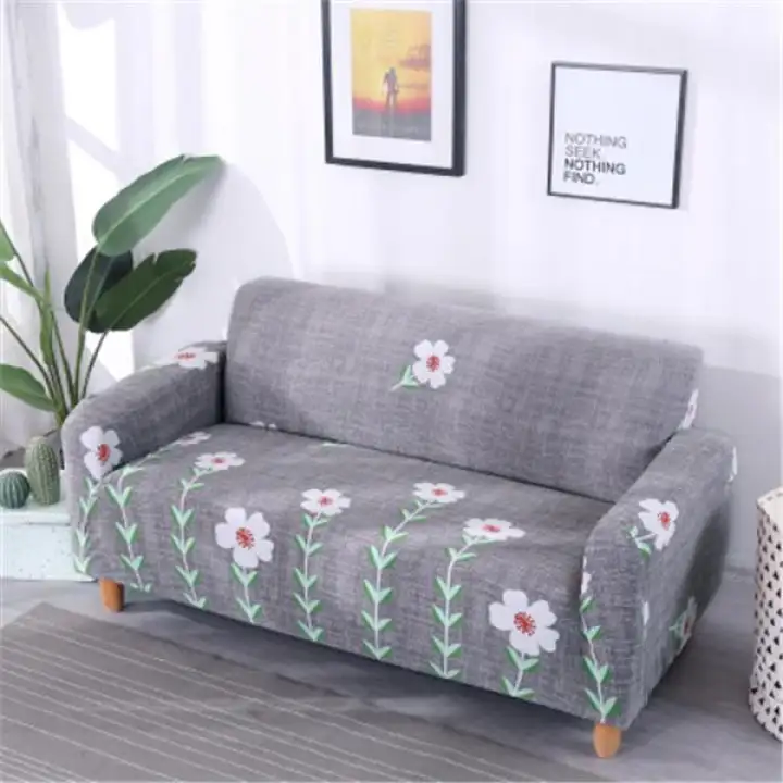 Single Sofa Chair Loveseat Bed Covering 1 2 3 4 Seater Combination Cover Double Seat Slipcover Set Couch Sheet Overlay Only A Not Lazada Singapore Single Sofa Chair Loveseat Bed, Sofa Bed Specifications