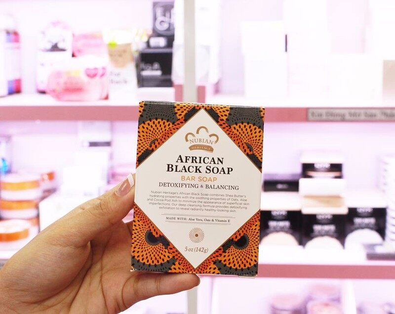 XÀ PHÒNG ĐEN NUBIAN AFRICAN BLACK SOAP
