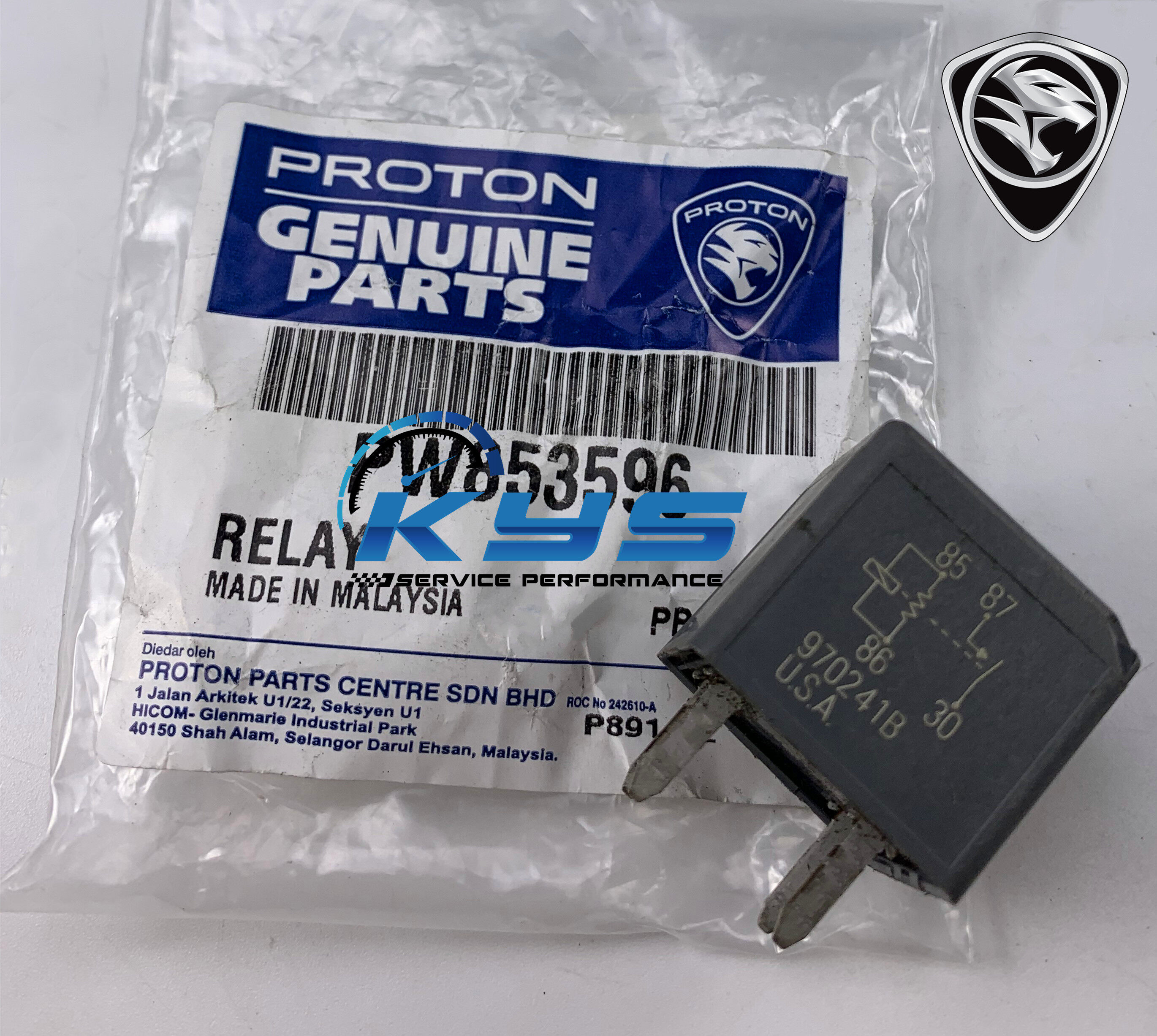 SIEMENS RELAY AIR COND/FAN (sharp 4 PINS) KIA HYUNDAI PROTON