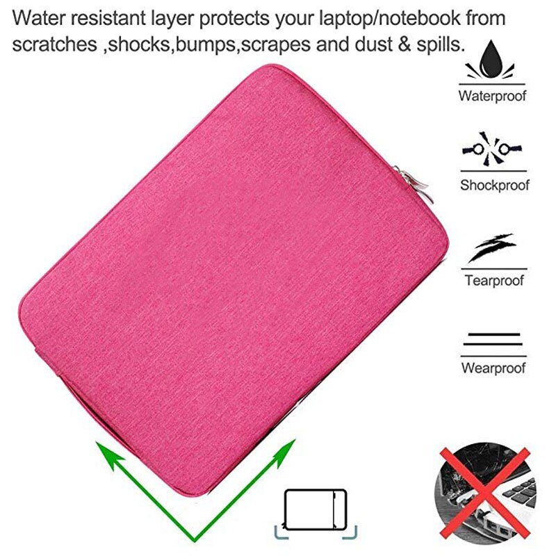 Bao Đựng Máy Tính Bảng Cho iPad Pro 11 Inch Thế Hệ Thứ 3 M1 5G 2021 2020 2018 Túi Dọc Polyester Cho iPad Air 4 2020