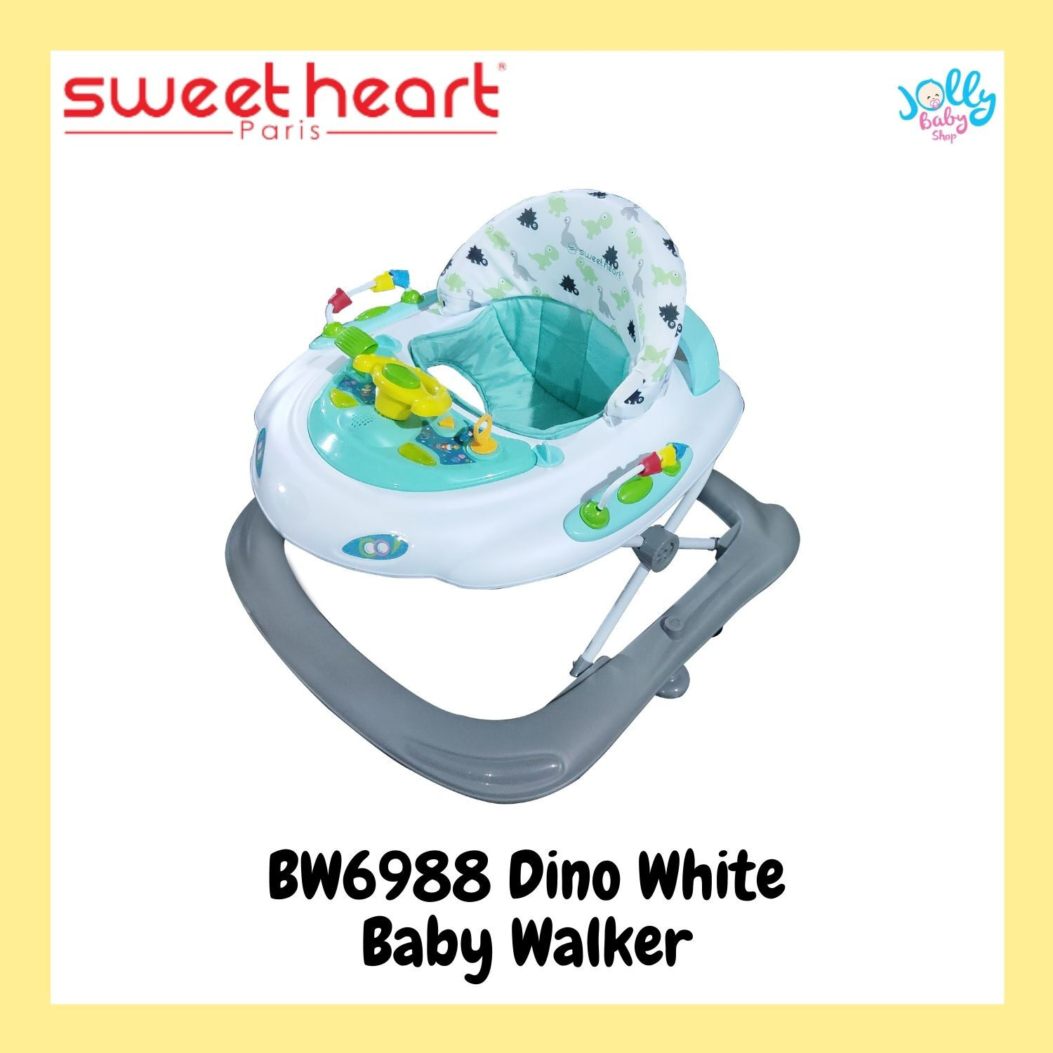 sweet heart paris baby walker