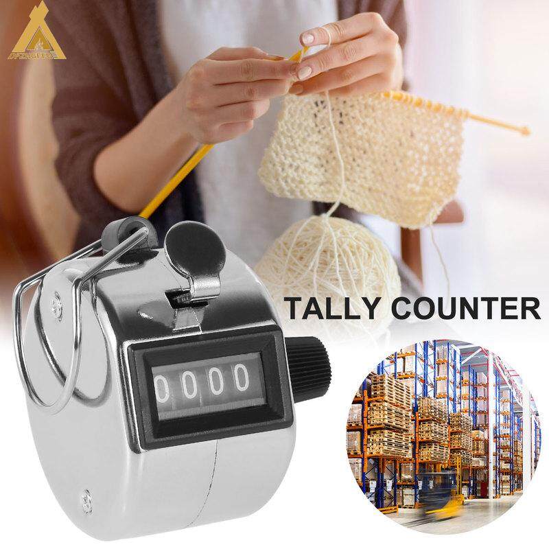 Hand Tally Counter Clicker Tally Counter 4-Digit Palm Click Counter ...