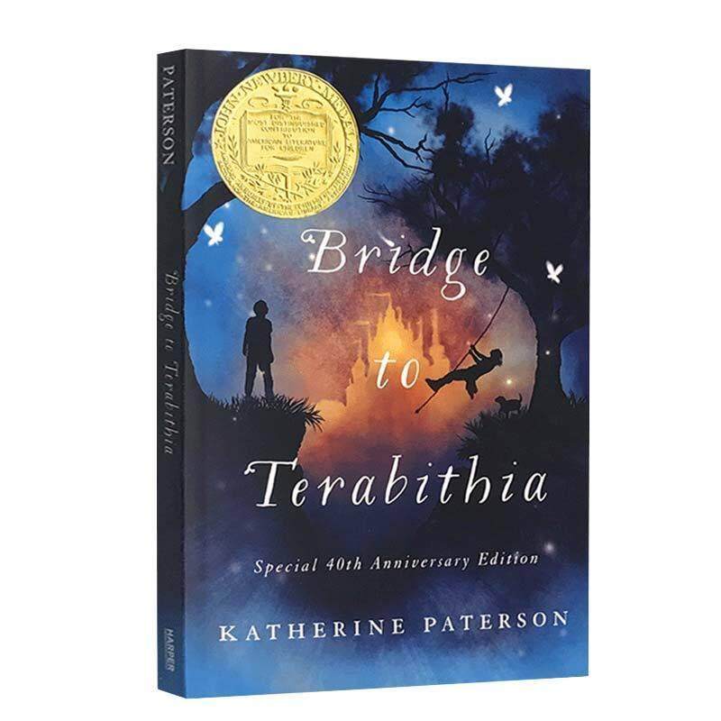 เหรียญ Newbery Original หนังสือภาษาอังกฤษ BRIDGE TO Terabithia ผจญภัยคลาสสิกนวนิยาย