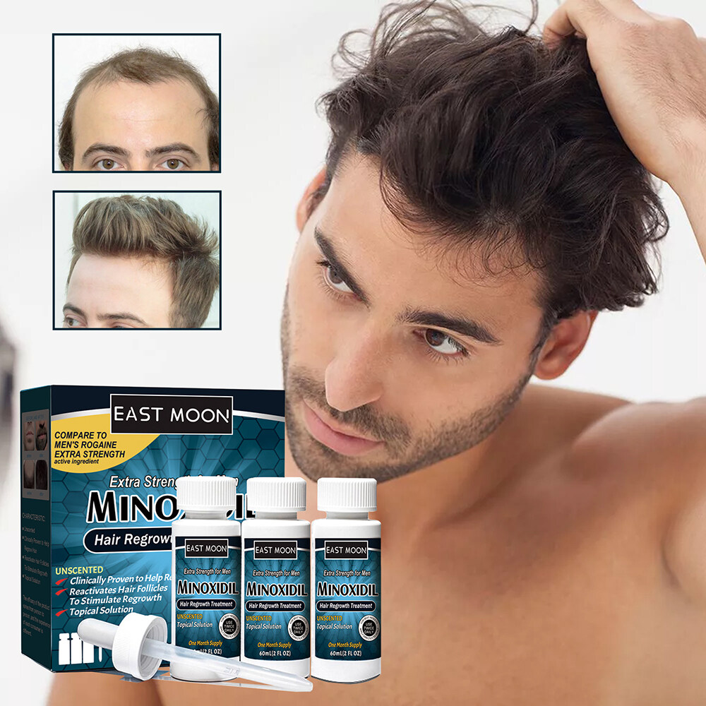 3 Chai Serum Mọc Tóc Cho Nam Tinh Chất Phục Hồi Tóc Dày Ngăn Ngừa Rụng Tóc