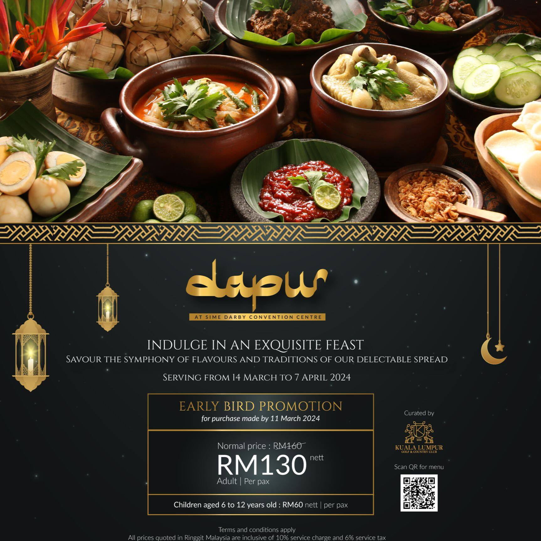 Dapur KLGCC - Ramadan Buffet Dining -Child [Digital E-Vouchers][Ramadan ...