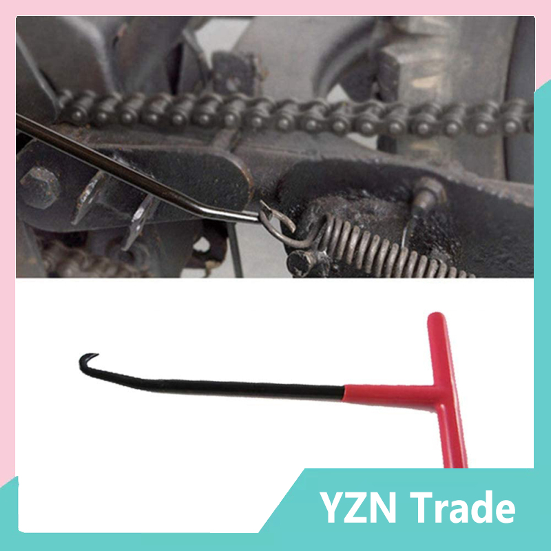 Motorcycle Exhaust Spring Hook T Shaped Handle Exhaust Pipe Spring Wrench Puller Installer Hooks Tool