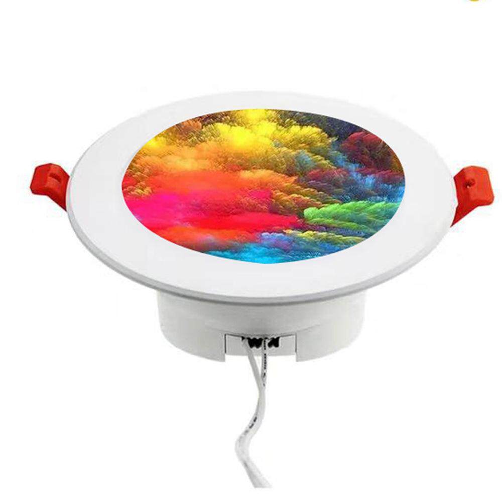 Burstore Thông Minh Milight Wifi RGBW ĐÈN LED Âm Trần Downlight Đèn Mờ Đèn RGB + CCT Đổi Màu Điều Khiển Từ Xa Wifi Hub bởi ỨNG DỤNG Điều Khiển