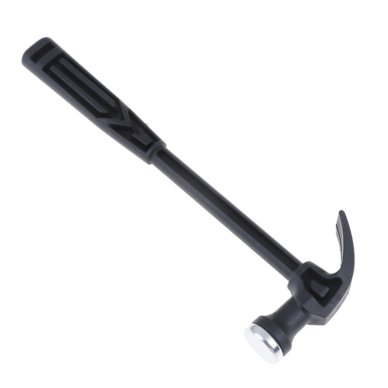 💖Best Buyle Plastic handle mini claw hammer woodworking nail puncher metal hammer tool