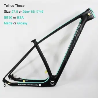 mtb frameset 27.5