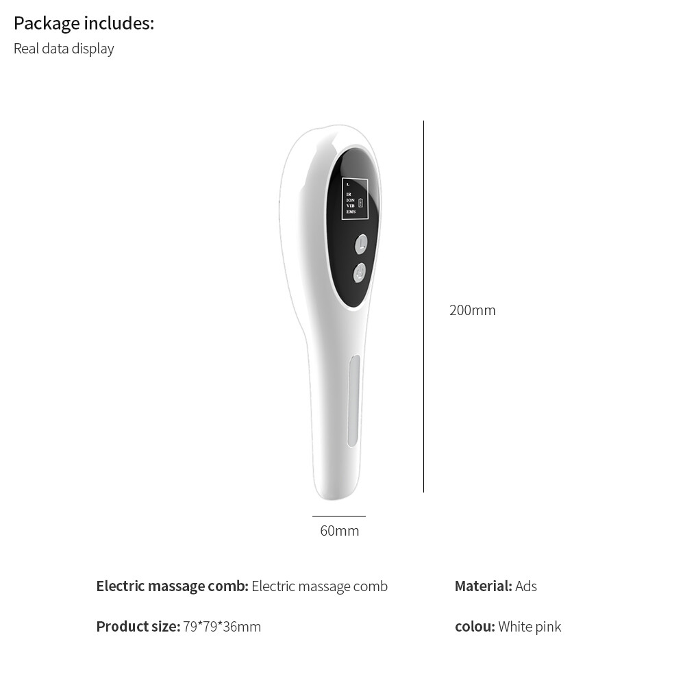 LIARTY Hair Growth Comb Negative Ion Hair Care Massage Hair Care Therapy